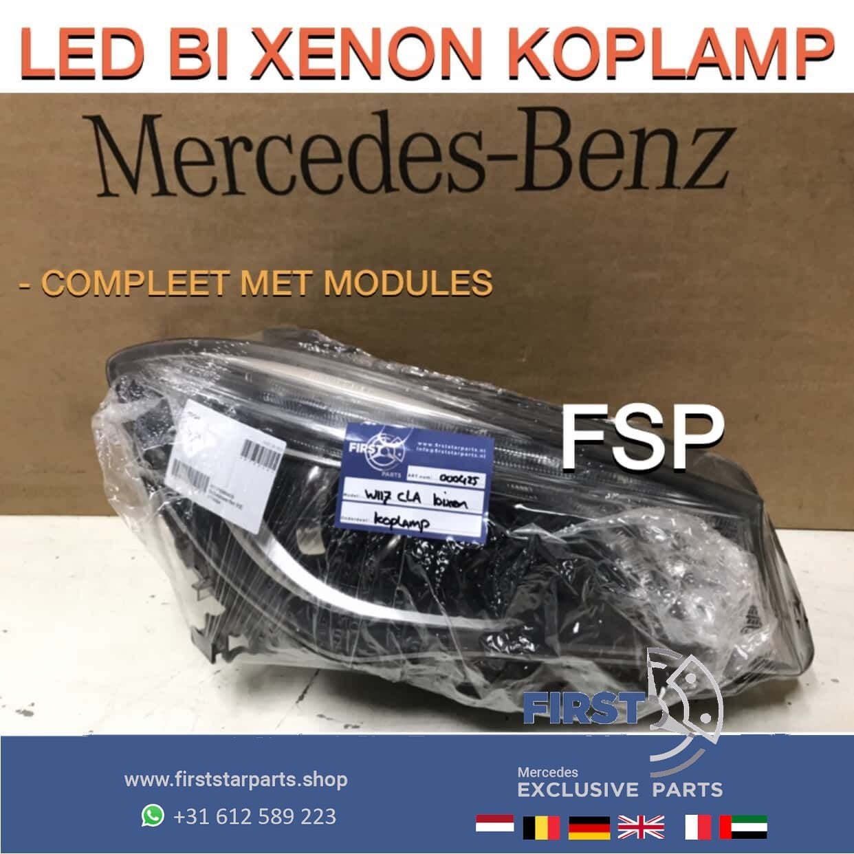 A1179065200 W117 CLA LED BI XENON KOPLAMP Origineel Mercedes, Auto-onderdelen, Gebruikt, -, Ophalen of Verzenden, -