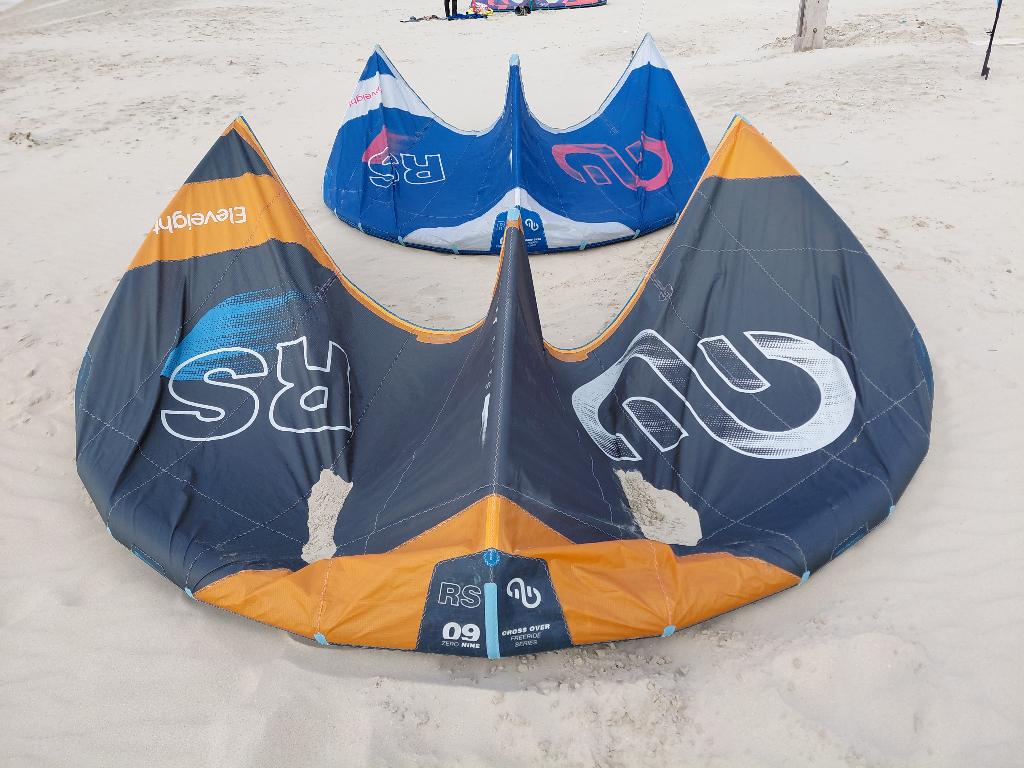 Eleveight RS V6 Kiteset, Enlèvement ou Envoi, 9 m², Pas de planche, Ensemble de kite
