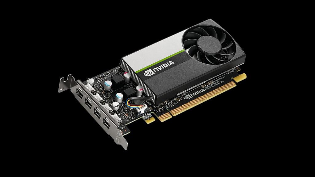 Carte graphique professionnelle NVIDIA T1000 8 Go GDDR6, Computers en Software, Videokaarten, Zo goed als nieuw, Nvidia, PCI, GDDR6