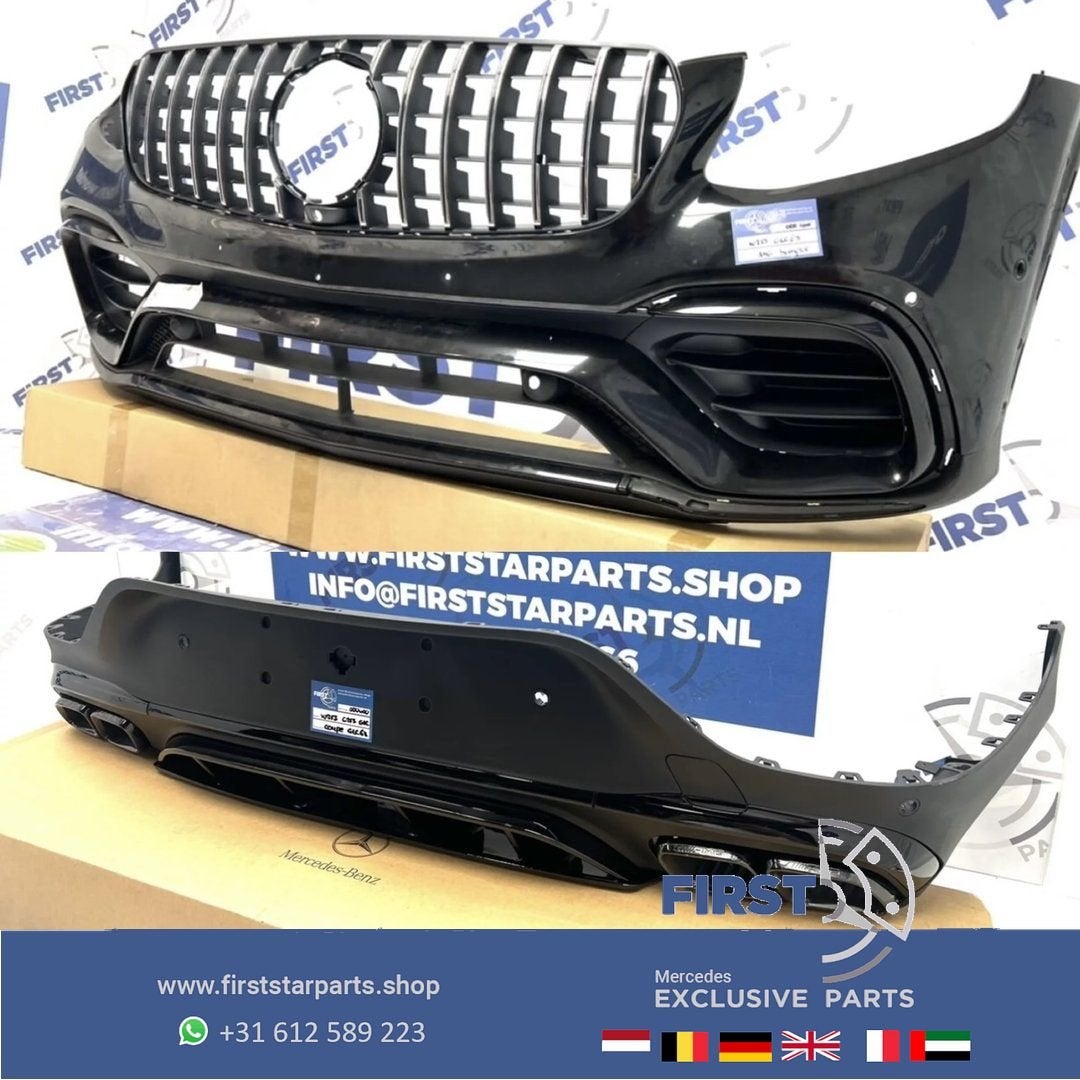 C253 GLC63 AMG COUPÉ PAKKET BUMPER SET W253 GLC 63 AMG VOORB, Utilisé, Avant, -, -