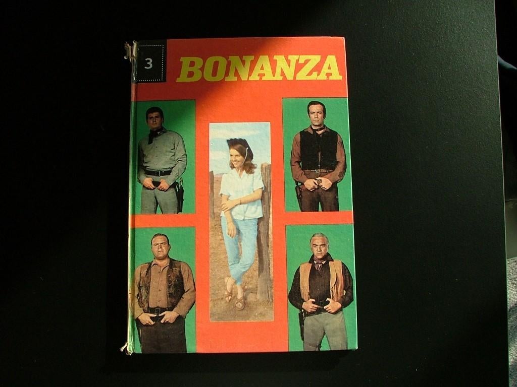 Bonanza 3 - boek van de TV serie, Enlèvement ou Envoi, Utilisé, Cinéma ou Adaptation TV