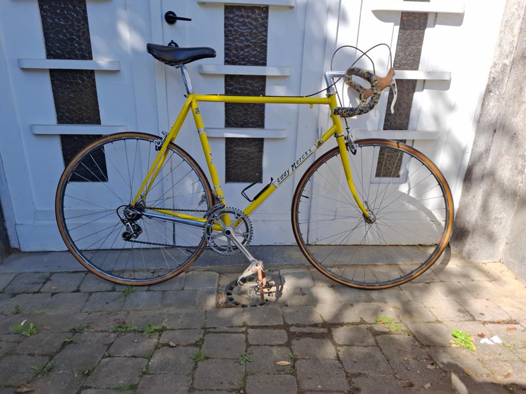 Eddy Merckx wedstrijdfiets 1984 Europ decor - Boule d'or, Ophalen