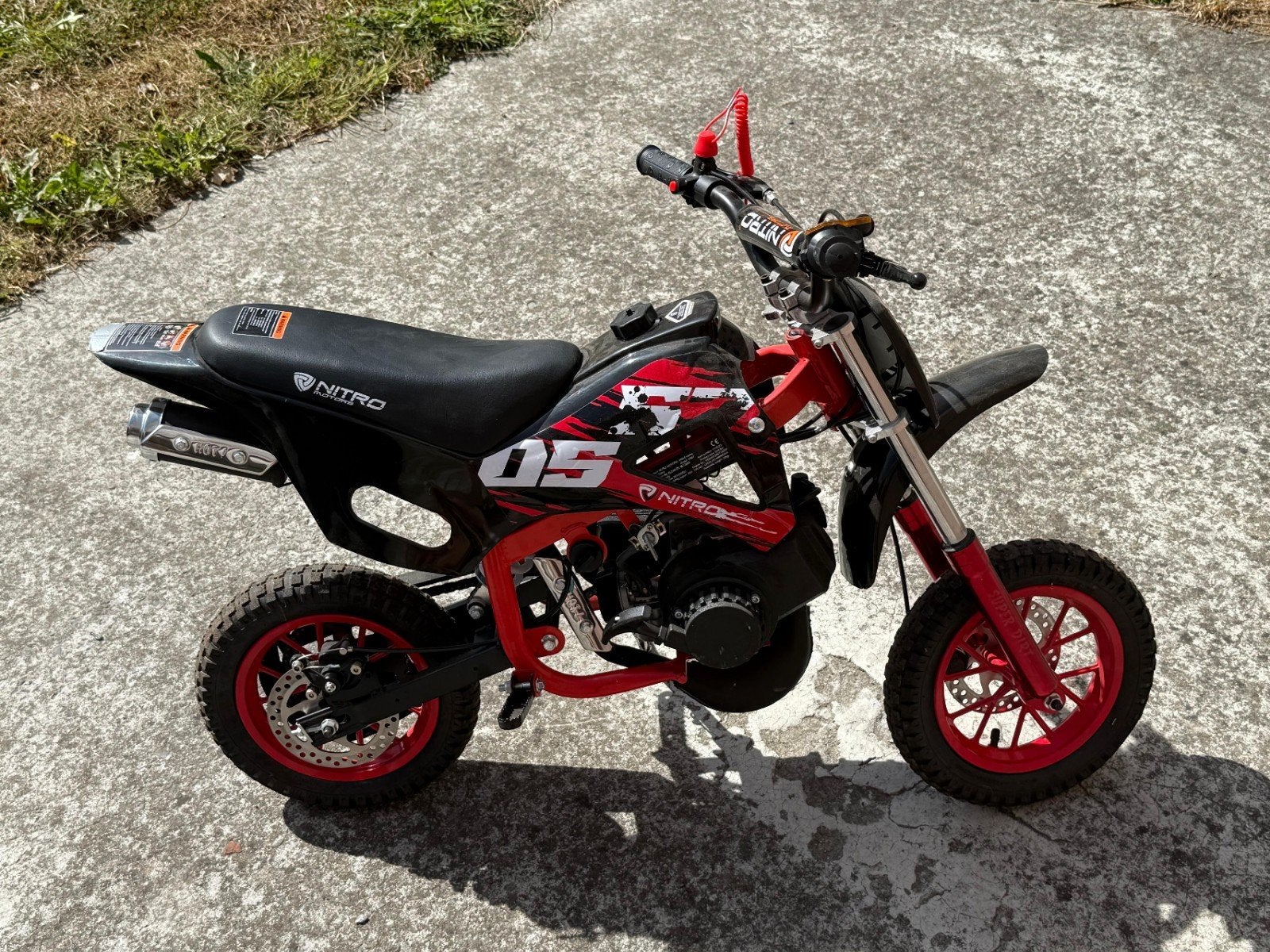 Minicrosser DS67 V2 49CC., Ophalen, Nitro, 49 cc, Zo goed als nieuw