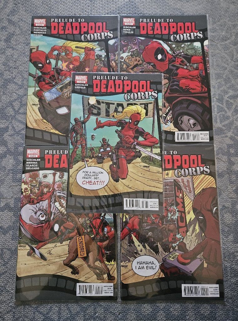 Prelude to Deadpool Corps #1-5 (completed - 2010), Amerika, Complete serie of reeks, Nieuw, Ophalen of Verzenden