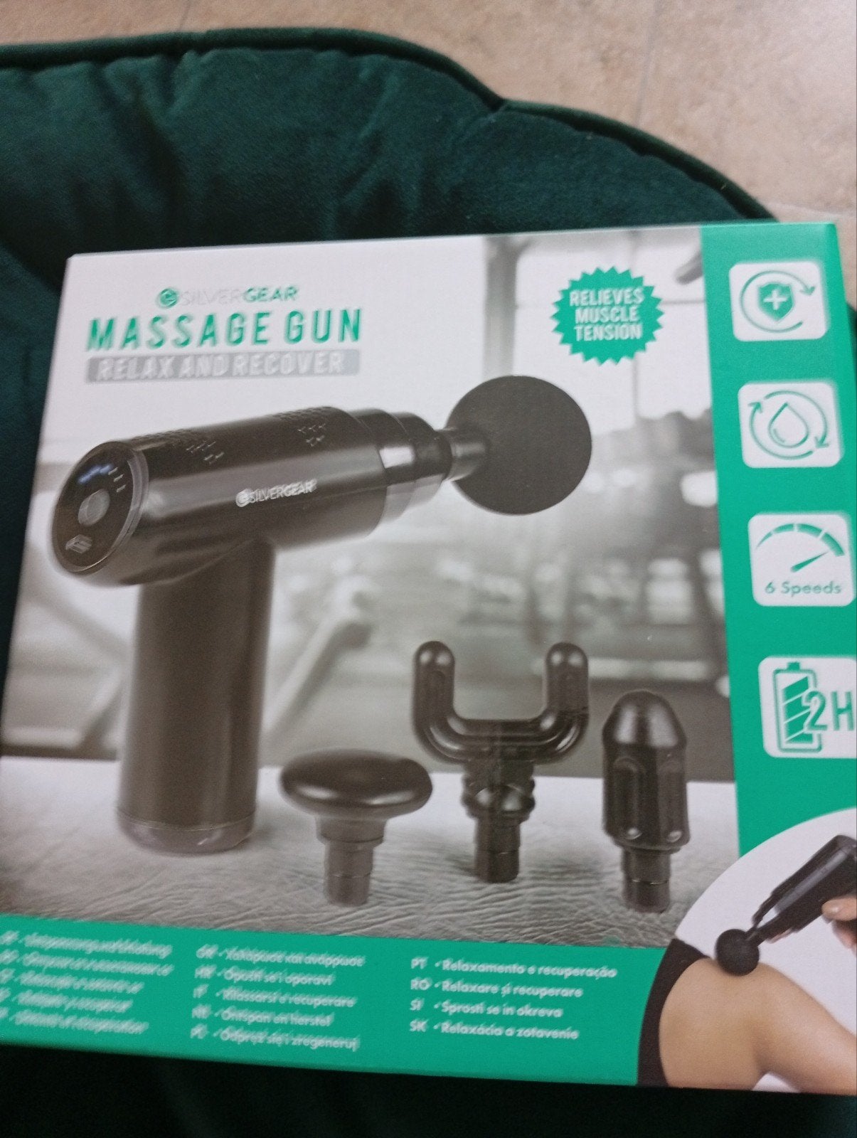 massage apparaat, Ophalen, Apparaat