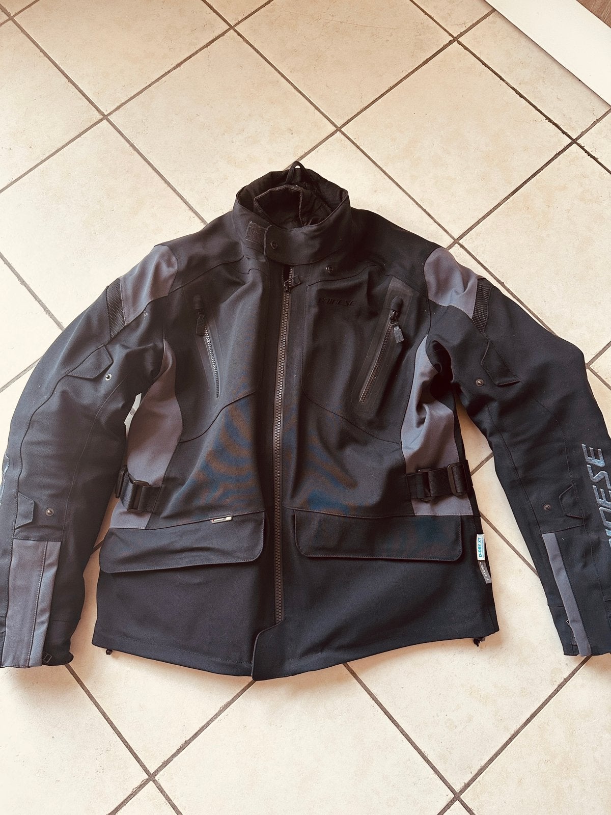 Heren Motorjas dianese tonale gelamineerd maat 54 (XL), Ophalen, Tweedehands, Heren, Jas | textiel