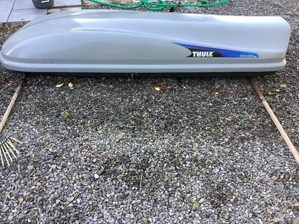 Coffre de toit Thule 2m40, Autos : Divers, Enlèvement, Utilisé