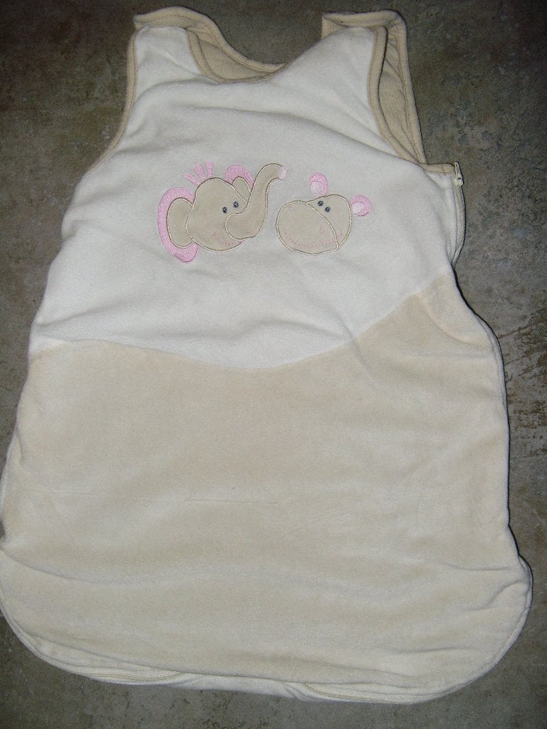 Dikke slaapzak met olifantjes, Enfants & Bébés, Couvertures, Sacs de couchage & Produits pour emmailloter, Enlèvement ou Envoi