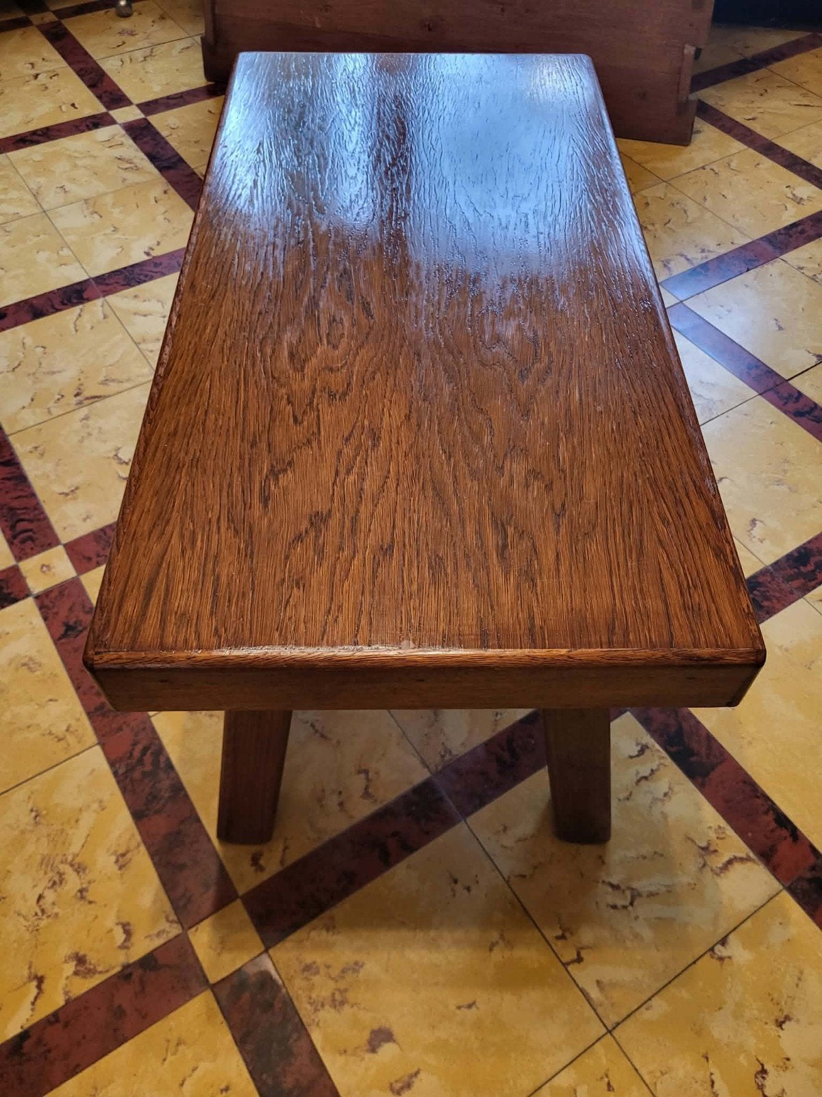 Table de salon en chêne, Ophalen, Eikenhout