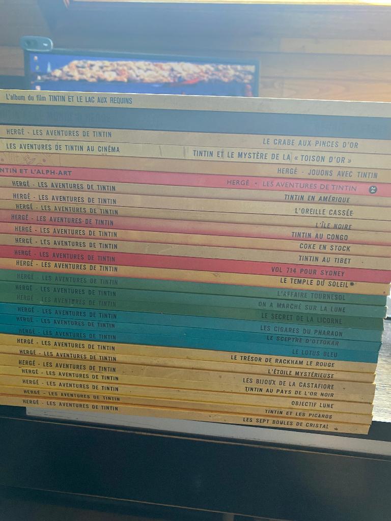 livre & BD, Plusieurs BD, Enlèvement, Utilisé, Hergé