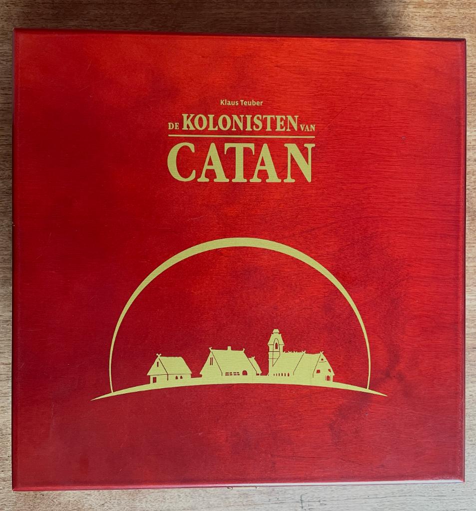 The Settlers of Catan 15th Anniversary Wood Edition, Hobby en Vrije tijd, Gezelschapsspellen | Bordspellen, Ophalen, Gebruikt