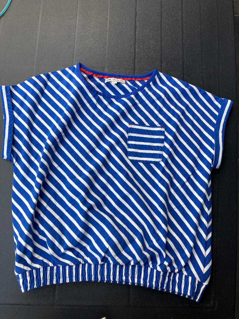 T shirt 128, Kinderen en Baby's, Kinderkleding | Maat 128, C&A, Meisje, Ophalen of Verzenden, Zo goed als nieuw