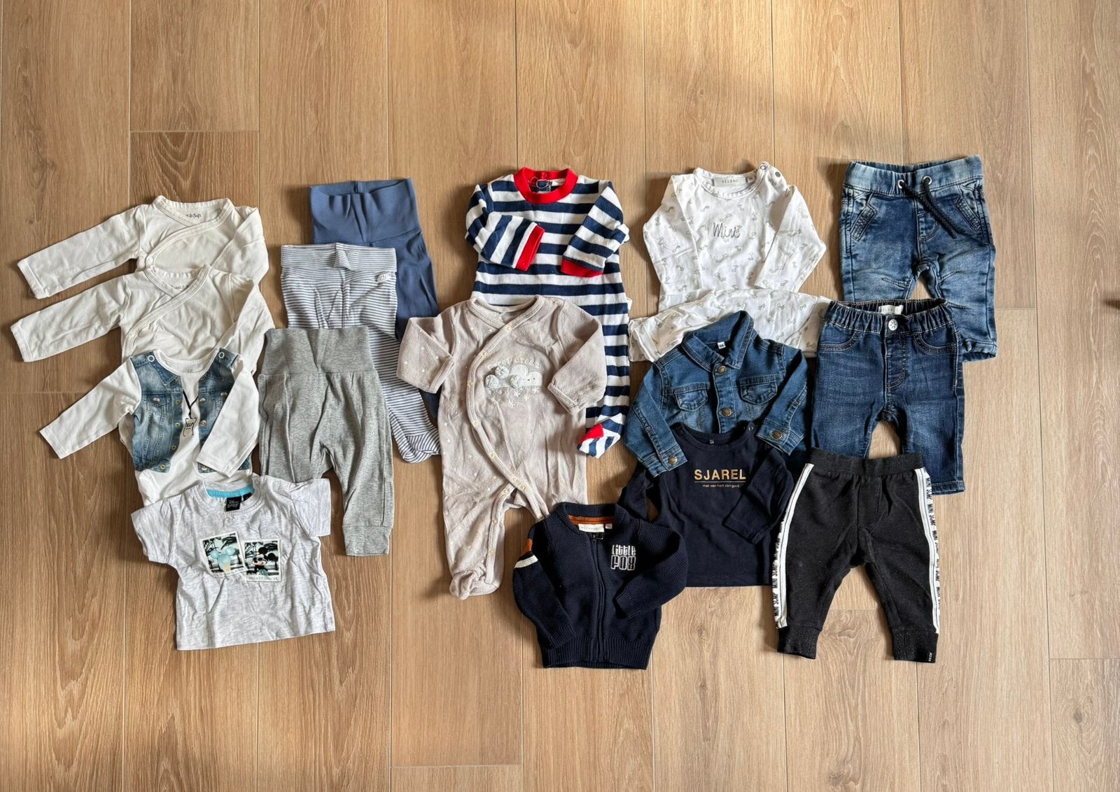 Kinderkleding maat 56, 16st, Kinderen en Baby's, Ophalen of Verzenden, Gebruikt, Maat 56