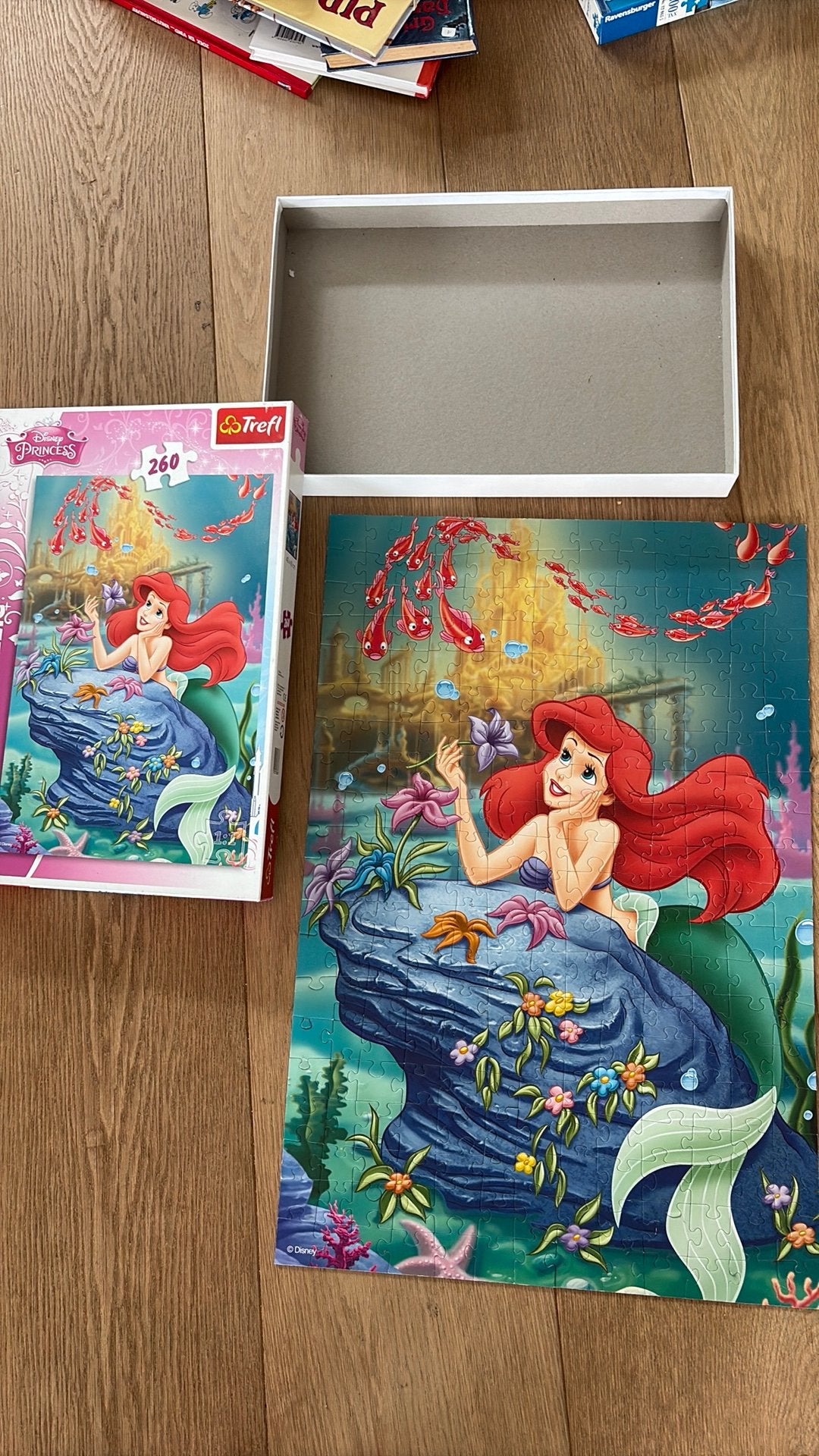 Puzzel Ariel disney 250 stukken, Ophalen, Meer dan 50 stukjes, Gebruikt, 6 jaar of ouder