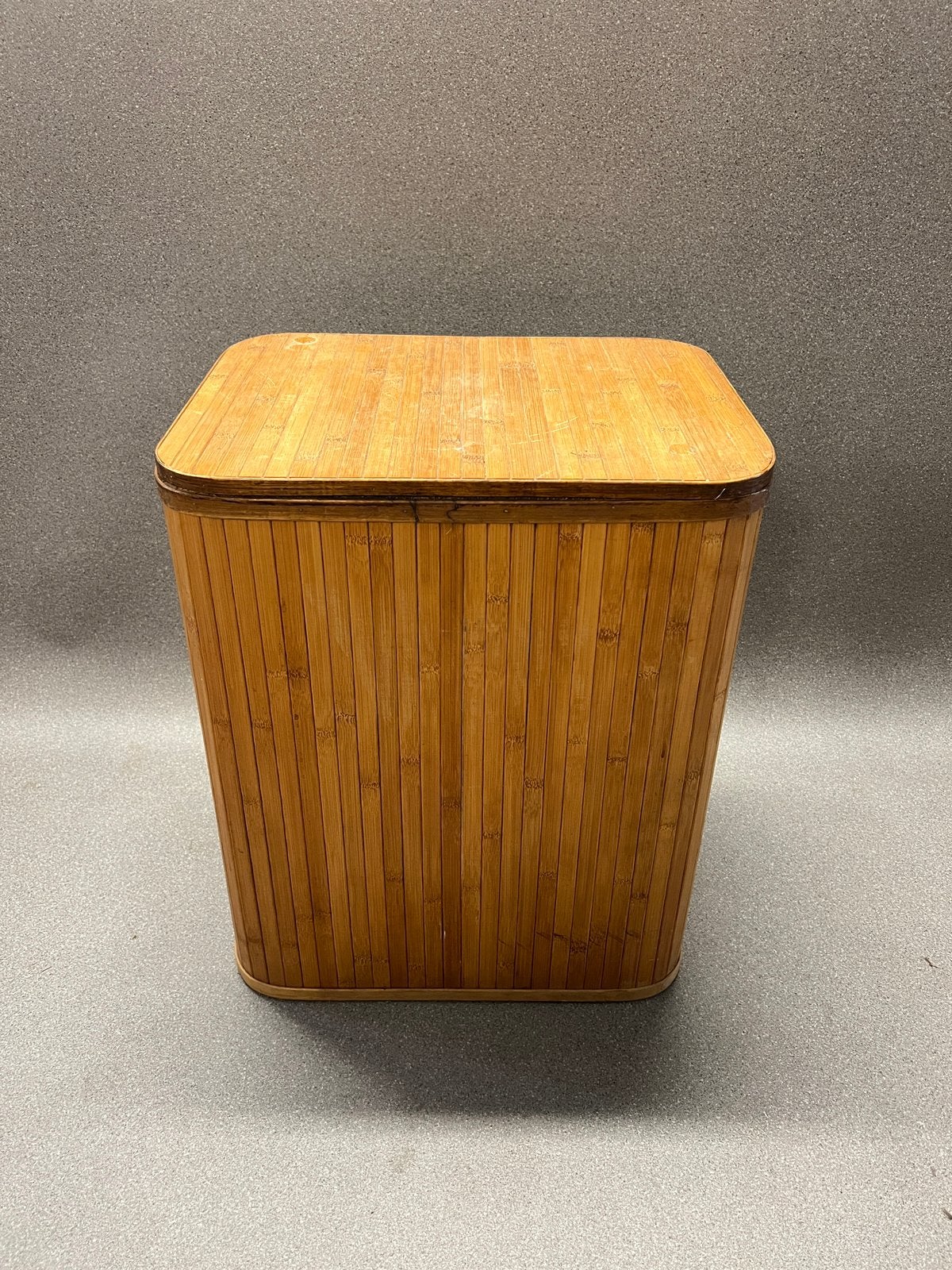 Meuble de rangement en bambou style coffre, Enlèvement, Utilisé