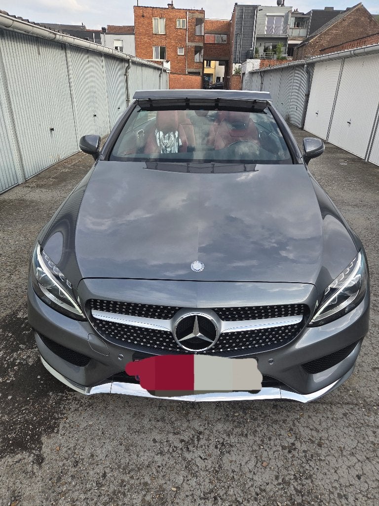 Mercedes c250D AMG 9G TRONIC, Auto's, Mercedes-Benz, Particulier, C-Klasse, Diesel, Euro 6, Cabriolet, 2 deurs, Automaat, Zilver of Grijs