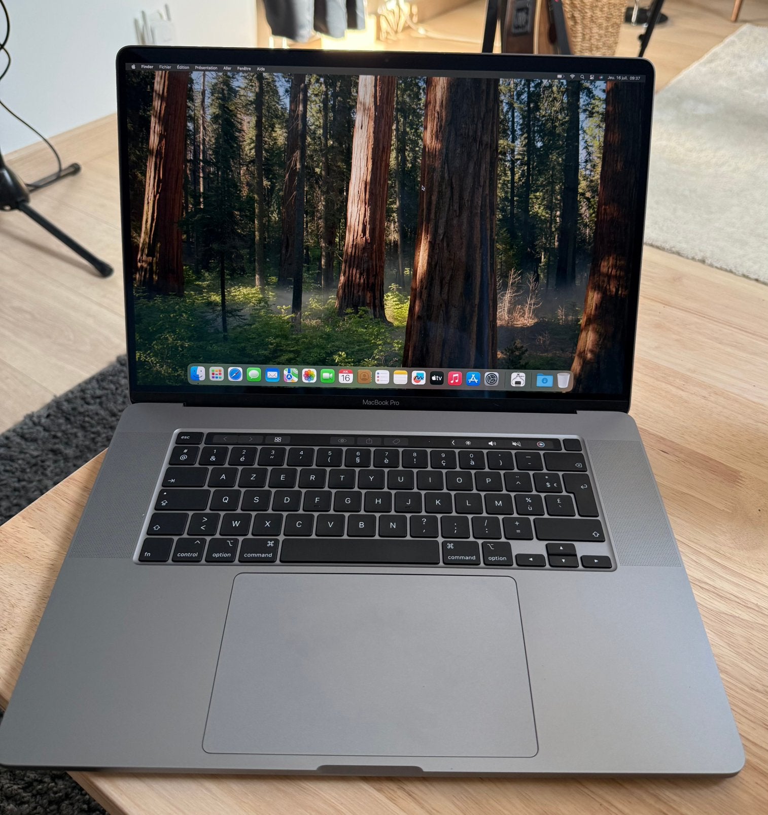 MacBook Pro 16’ 2019 i9 32gb 1To SSD, Informatique & Logiciels, MacBook Pro, 32 GB, 16 pouces, Enlèvement