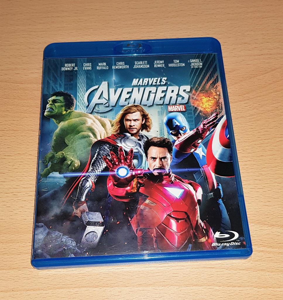 Blu-ray Avengers, Envoi, Utilisé