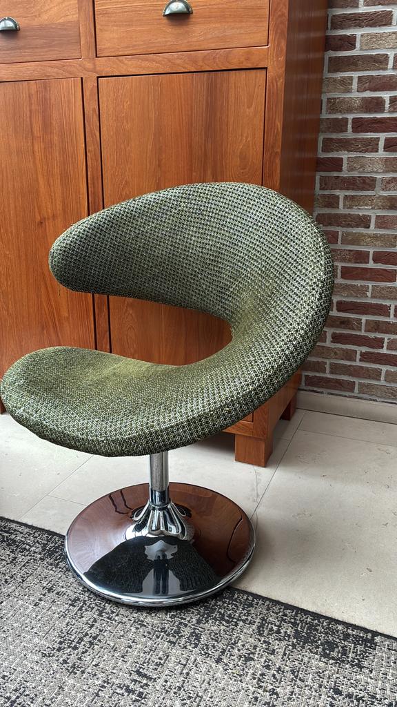 Vintage design draaizetel in perfecte staat., Enlèvement
