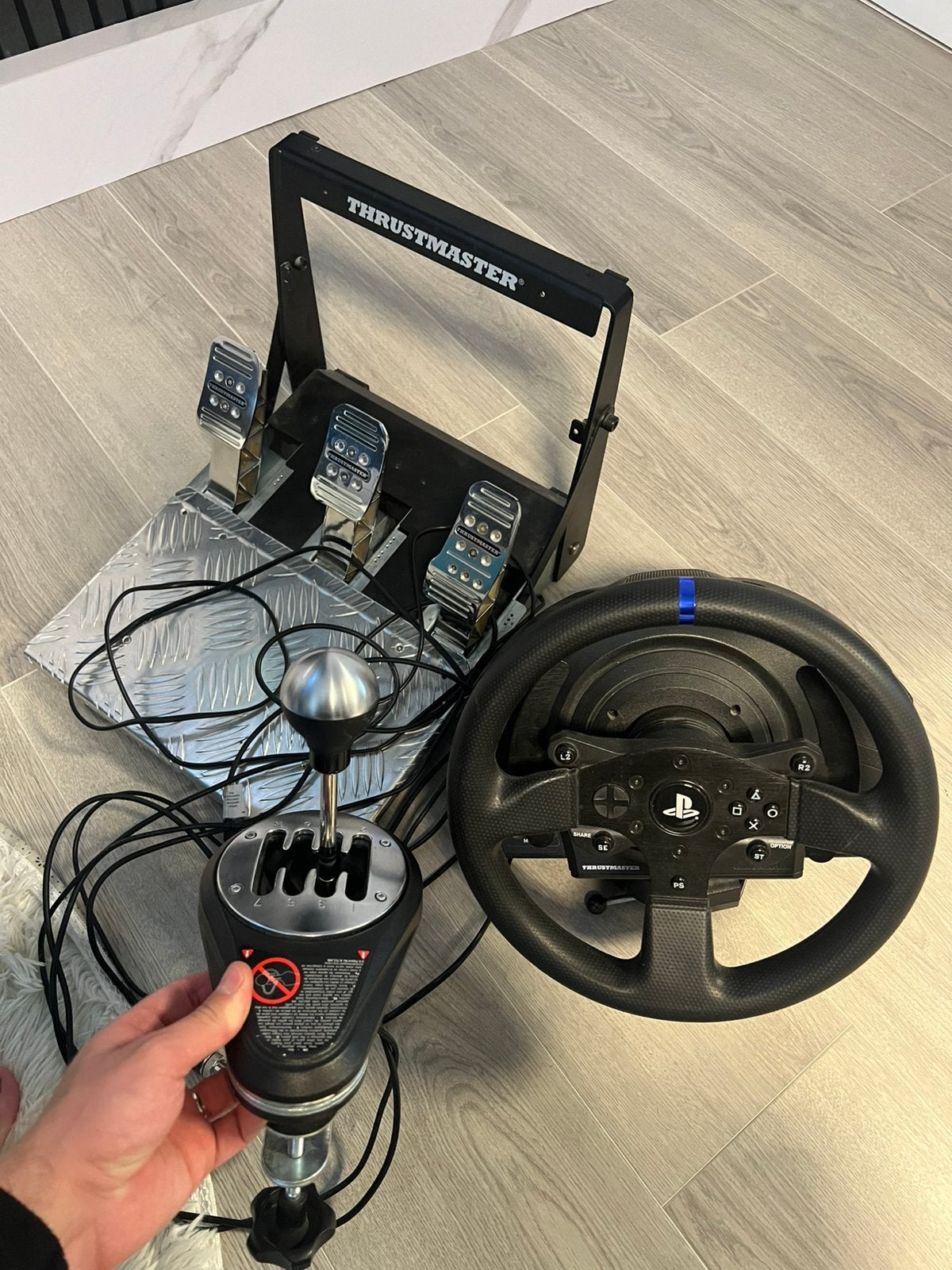 Thrustmaster T300RS GT + Shifter (PC / PlayStation), Enlèvement, Comme neuf