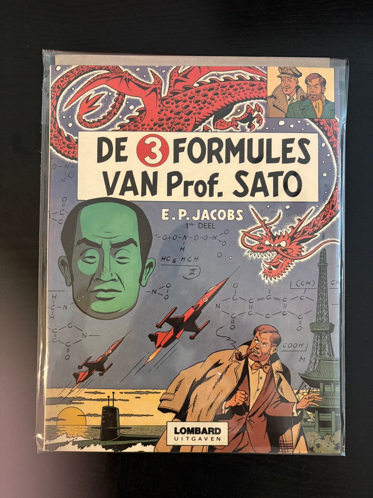 Jacobs Blake en Mortimer 10 - De 3 formules van Prof. Sato, Envoi, Comme neuf