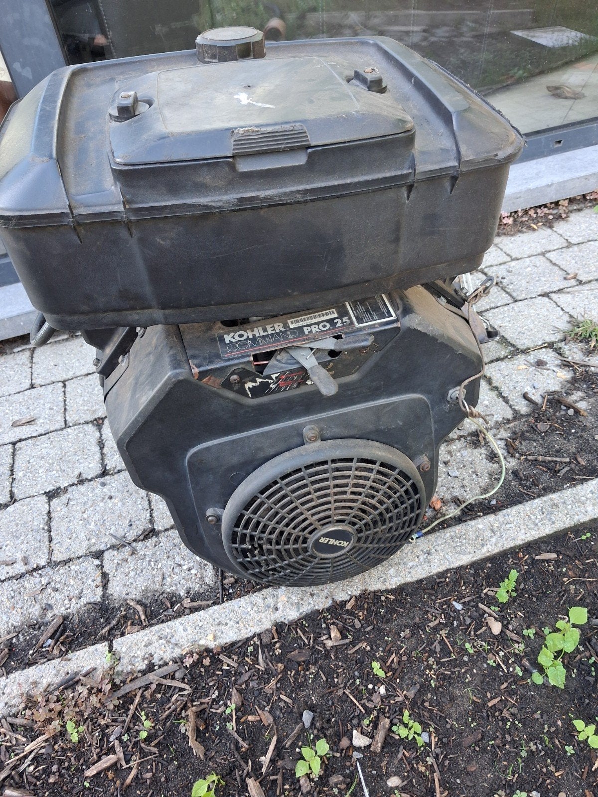 kohler command pro 25, Ophalen