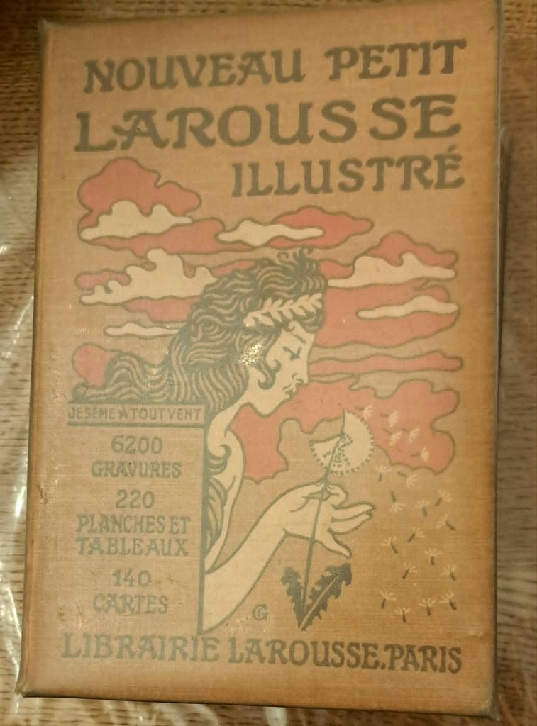 Dictionnaire ancien Nouveau Petit Larousse Illustré (1935), Larousse, Enlèvement, Utilisé, Français