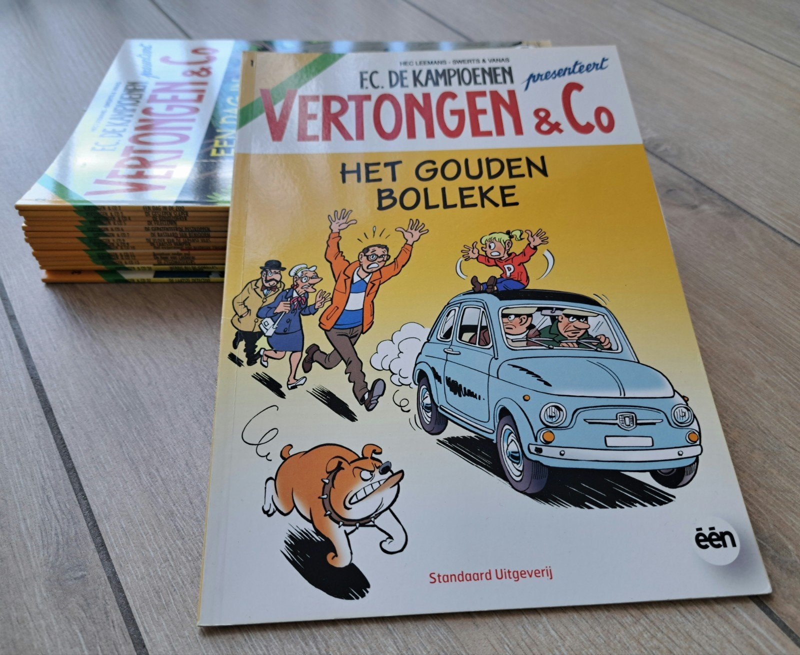 Lot strips: Fc de Kampioenen: Vertongen en Co, Livres, Enlèvement ou Envoi, Comme neuf