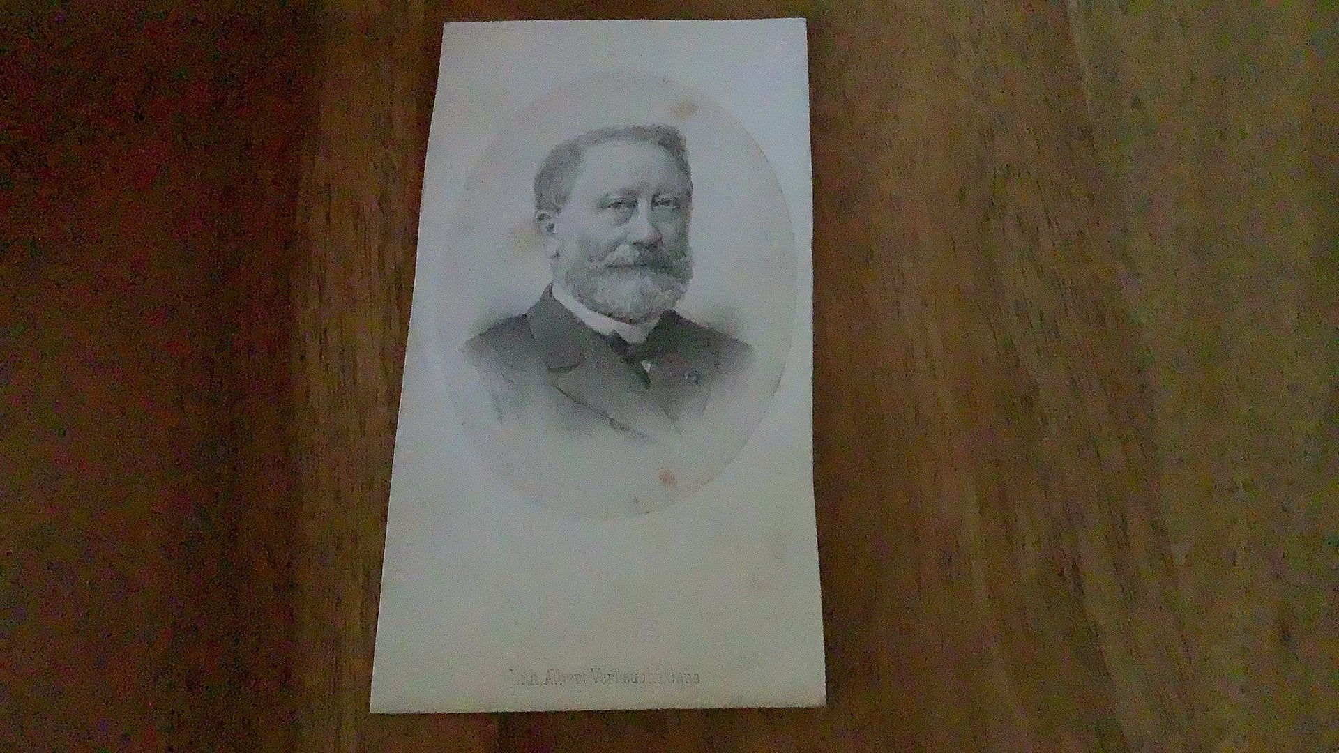 Litho van Loo Baardegem 1887, Ophalen of Verzenden