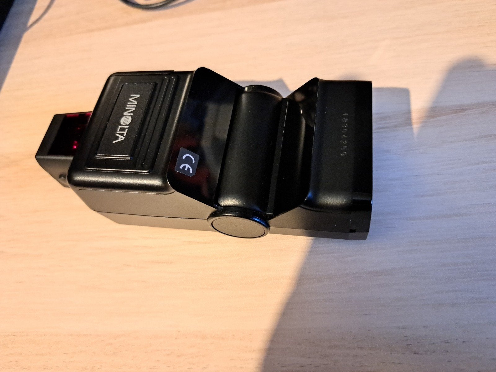 Minolta-programma 2500D als nieuw, Audio, Tv en Foto, Foto | Flitsers, Ophalen of Verzenden, Zo goed als nieuw, Minolta, Minolta