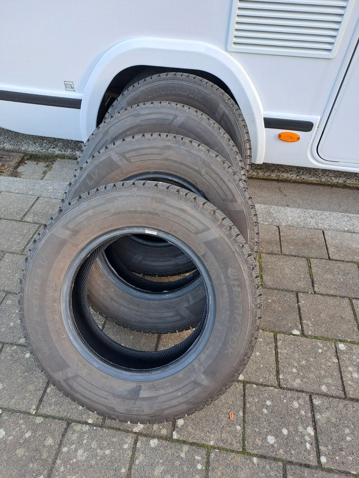 winterbanden hankook, Auto-onderdelen, Ophalen, Winterbanden, Velg(en)