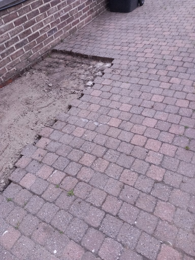 clinkers, Jardin & Terrasse, Enlèvement, Comme neuf, Béton, 10 m²² ou plus