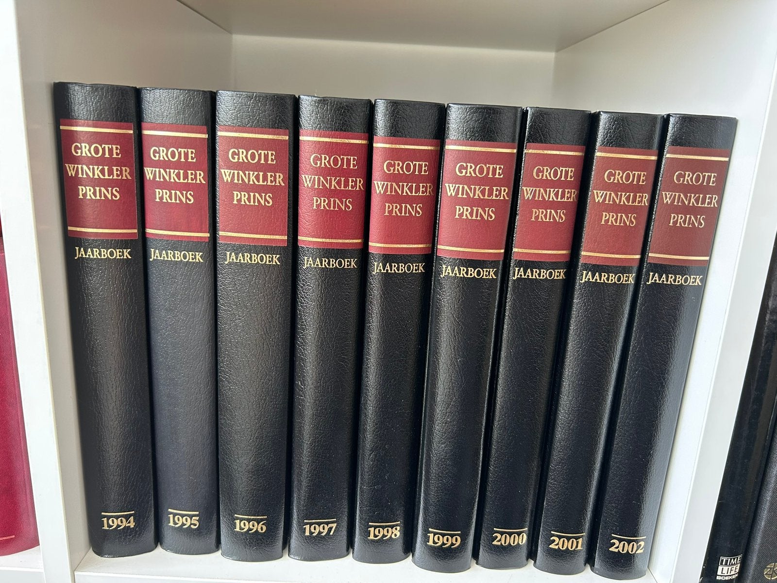 Jaarboeken Geote Winkler Prins, Boeken, Encyclopedieën, Ophalen, Gelezen