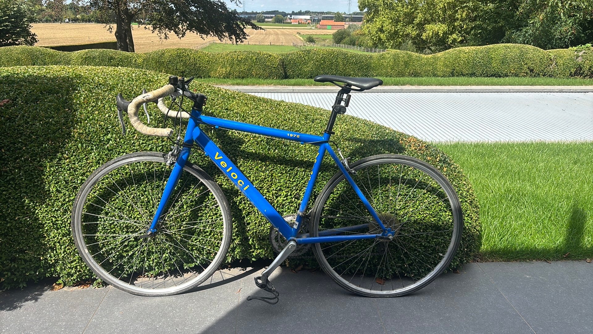 Replica Lucien van Impe, Tour de France, winnende fiets, Fietsen en Brommers, 10 tot 15 versnellingen, Velgrem, Zo goed als nieuw