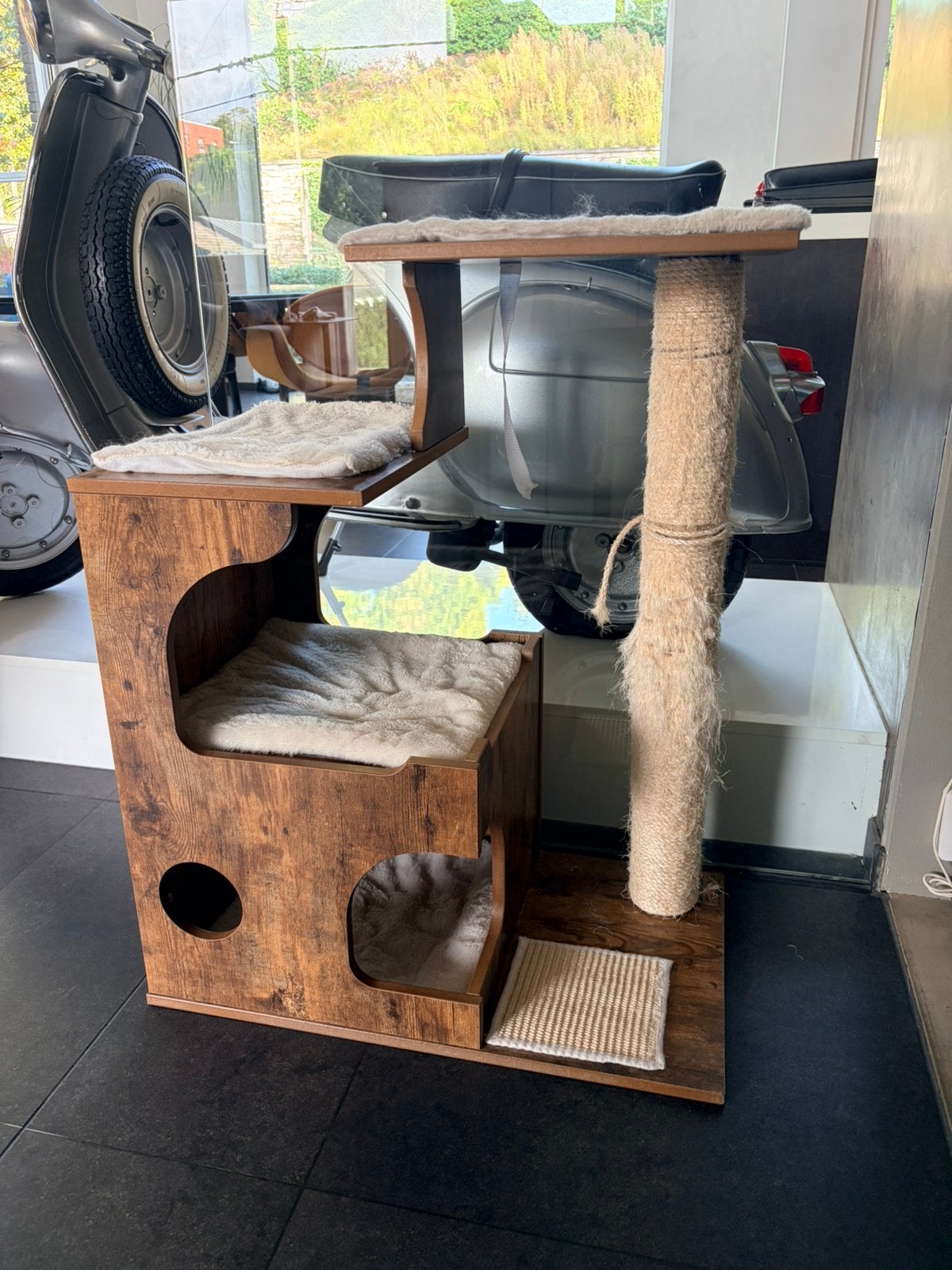 Arbre à chat Feandrea, Animaux & Accessoires, Enlèvement ou Envoi, Utilisé, Griffoir