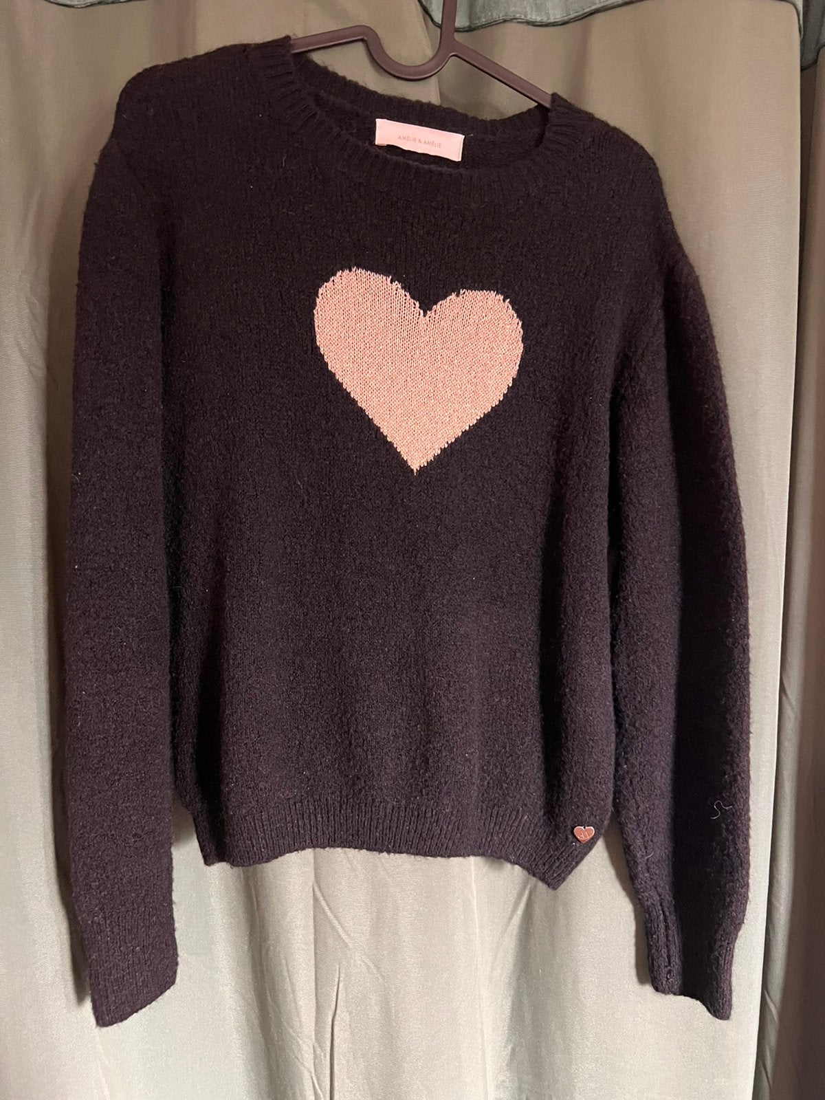 Trui dames | Amélie & Amélie | M, Kleding | Dames, Truien en Vesten, Ophalen of Verzenden, Gedragen, Maat 38/40 (M), Zwart