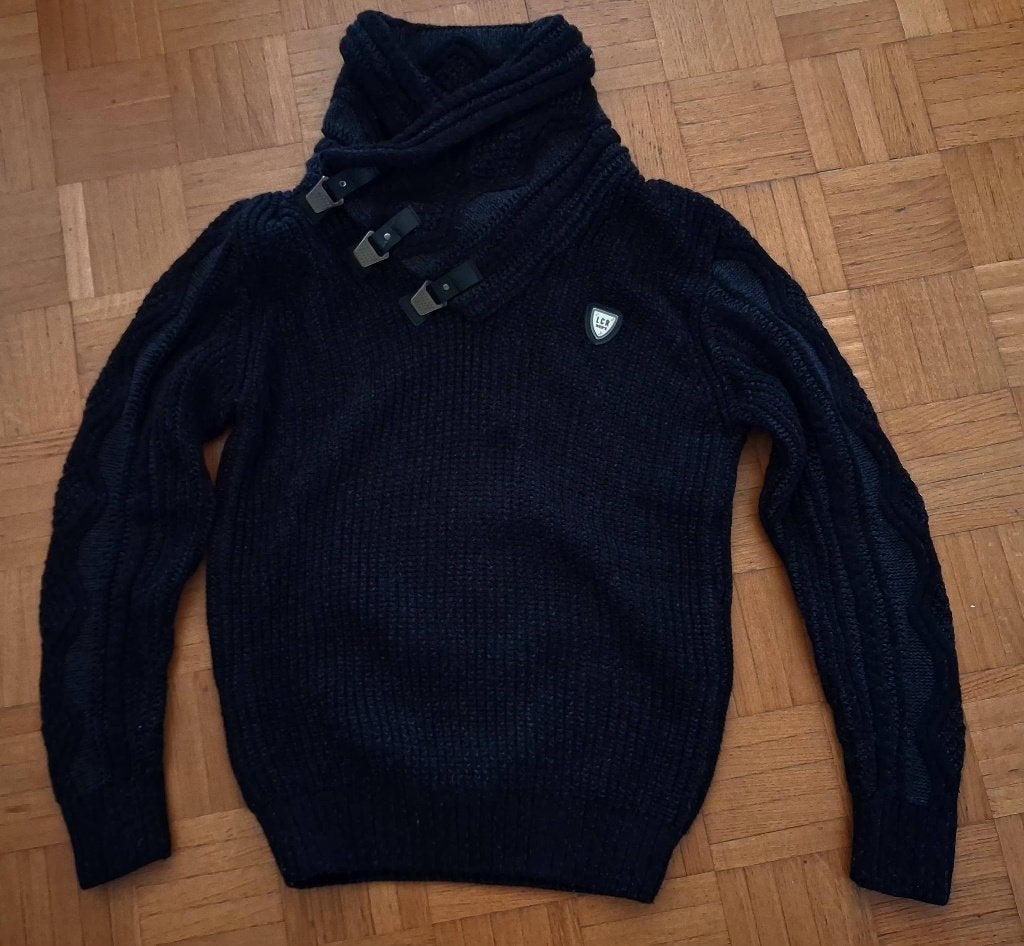 Zwarte trui voor heren, Ophalen, Nieuw, Maat 48/50 (M), Zwart