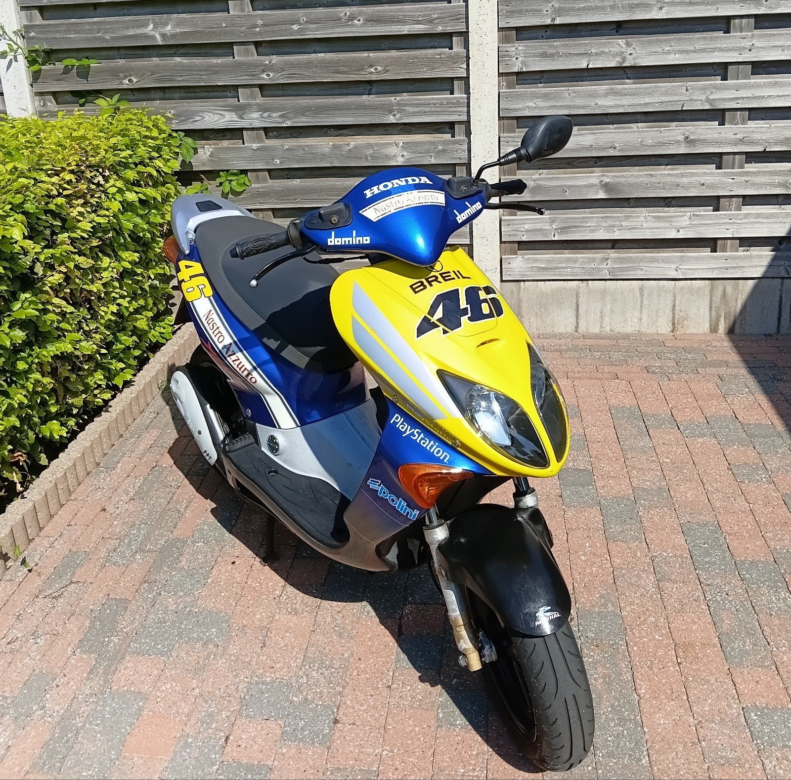 Honda x8r rossi, Enlèvement