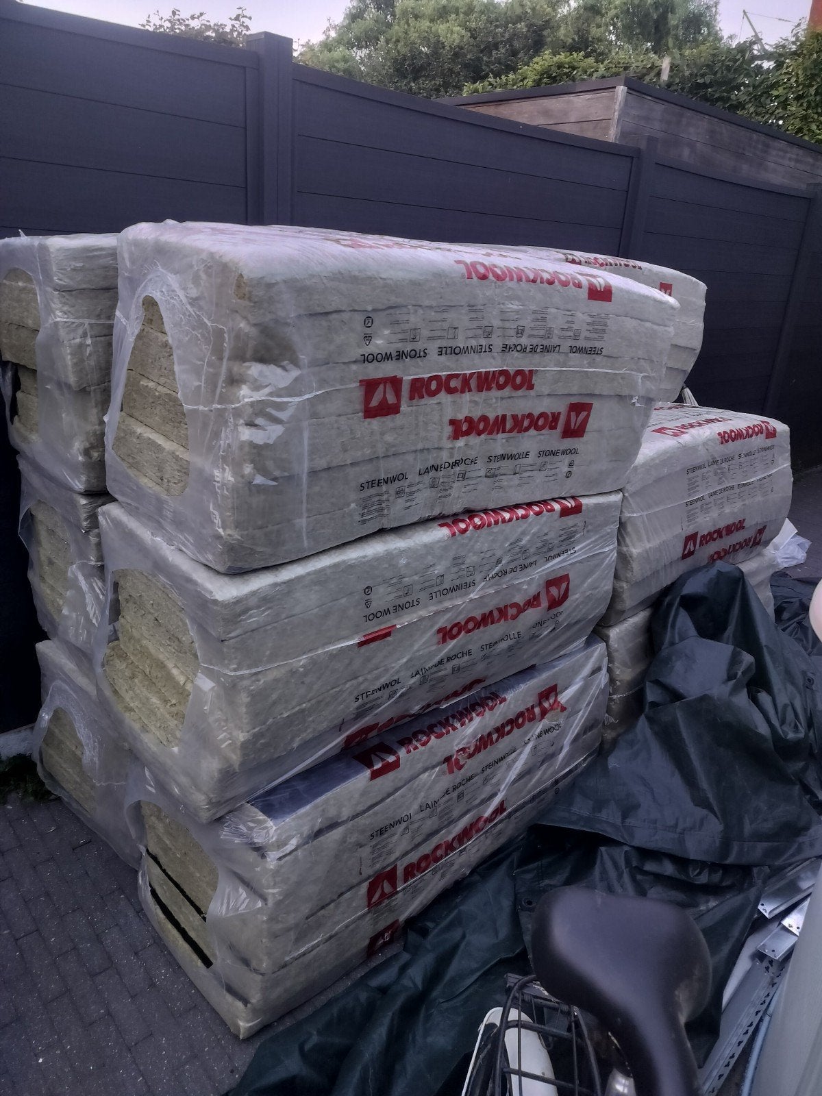 isolatie rockwool 90 dik NW prijs 70€/pak, Ophalen, Nieuw, Overige typen