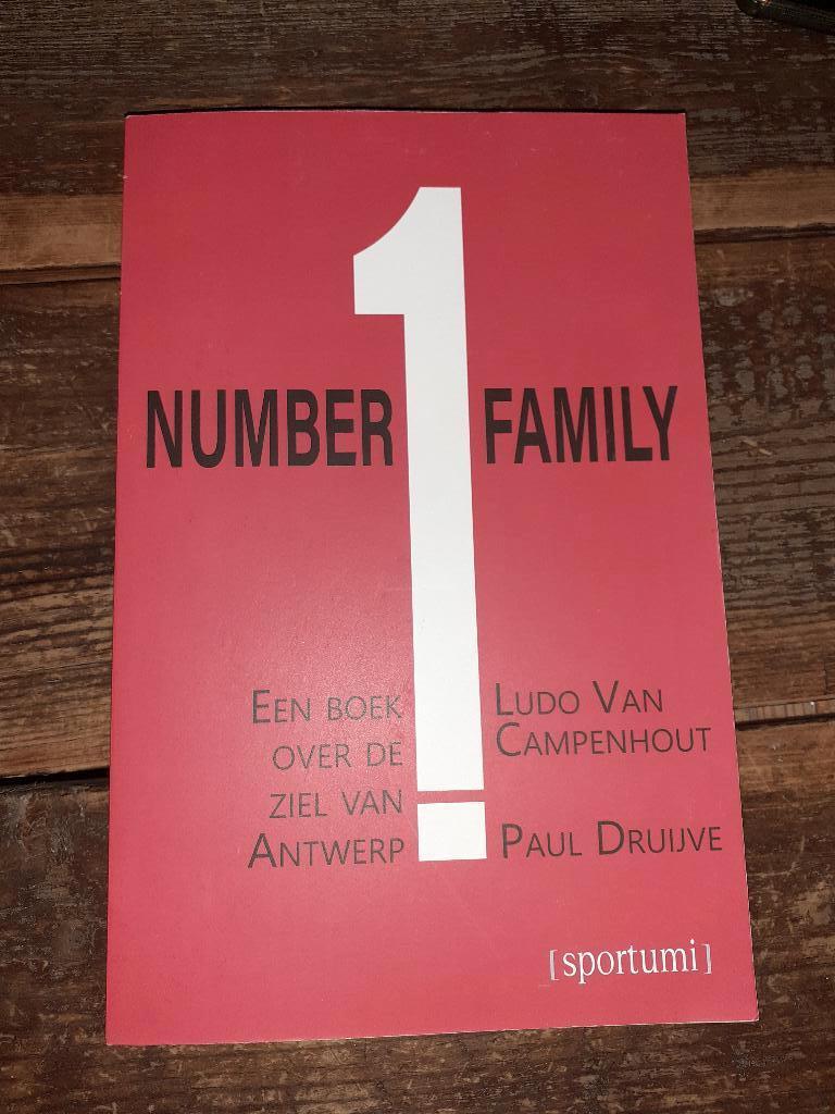 Number 1 Family, Royal Antwerp FC, de Bosuil, Antwerpen, Enlèvement ou Envoi, Comme neuf, Ludo Van Campenhout en Paul Druijve