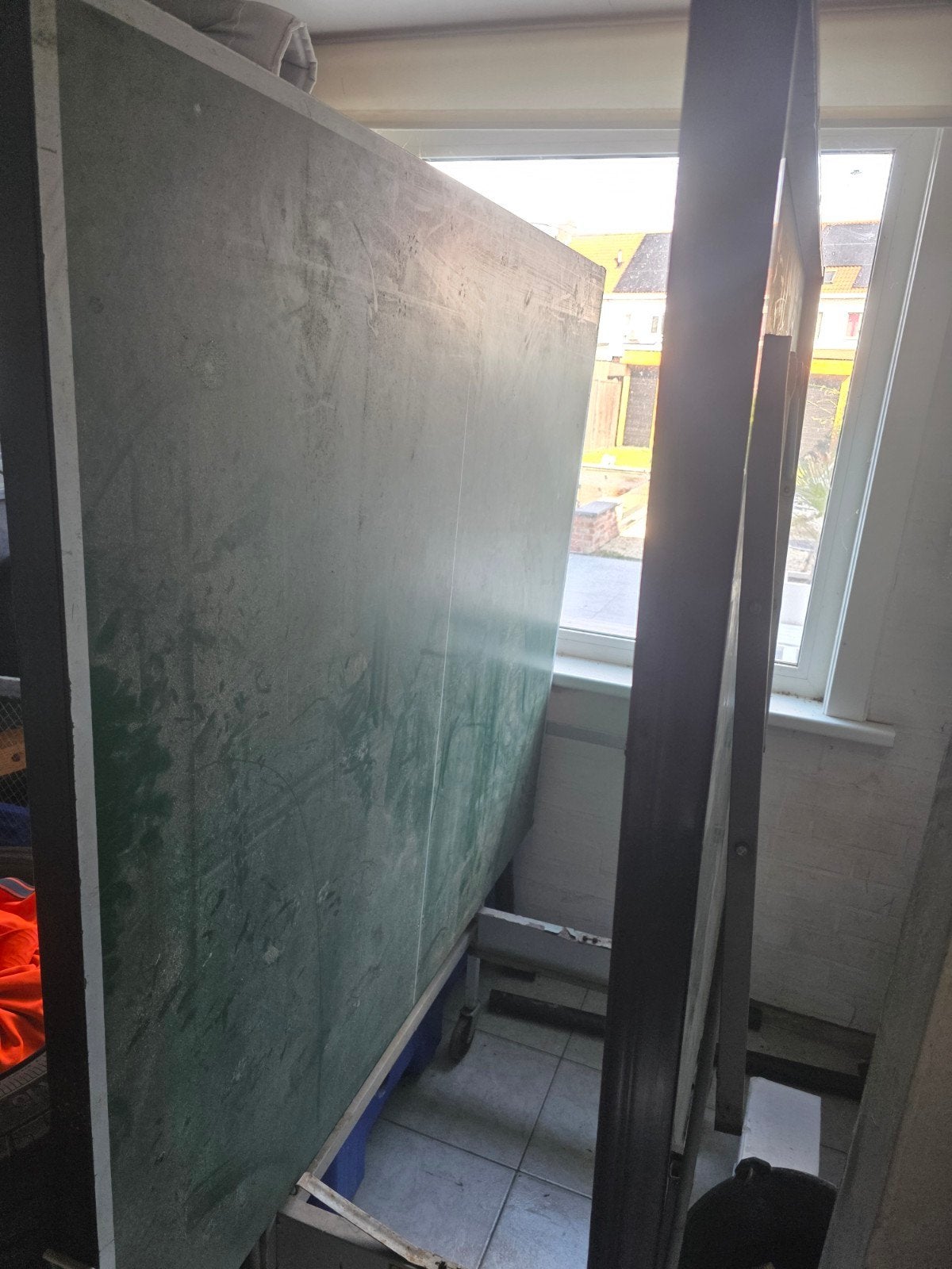Pingpong tafel gratis zonder net!, Ophalen