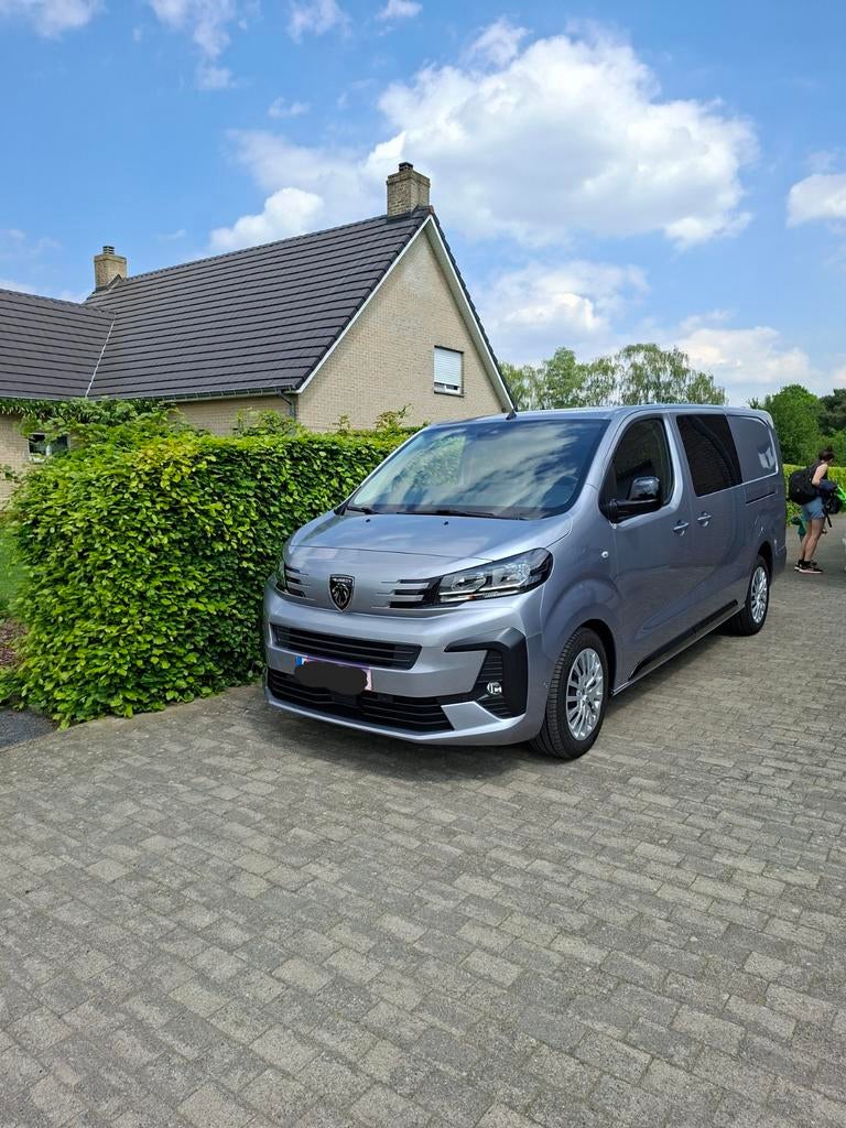 Peugeot expert dubbelcabine automaat 180 pk 05 2025, Automaat, Leder, Particulier, Te koop