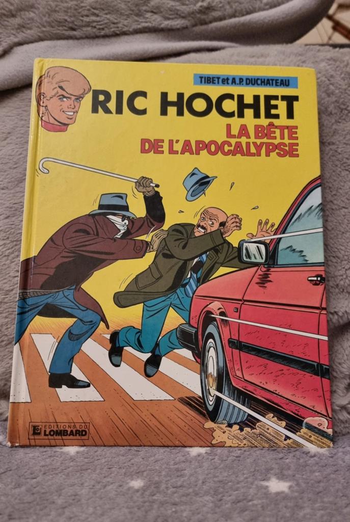 Ric hochet, Livres, Enlèvement