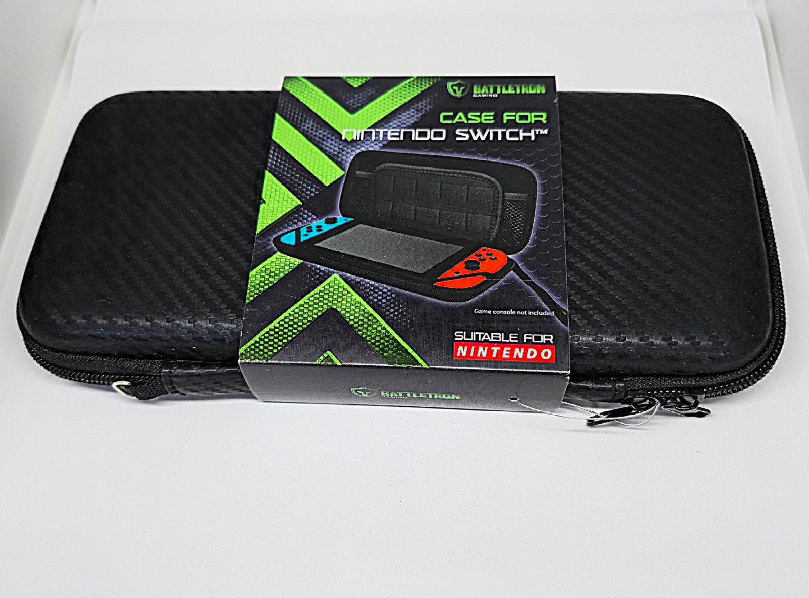 Nieuwe zwarte carbon kleur case voor Nintendo switch, Games en Spelcomputers, Ophalen of Verzenden, Nieuw, Switch, Overige typen