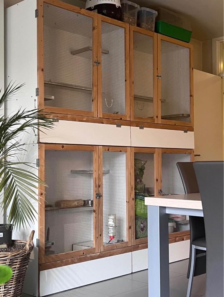 Cage pour chinchilla, 90 cm ou plus, Cage, Enlèvement, Utilisé