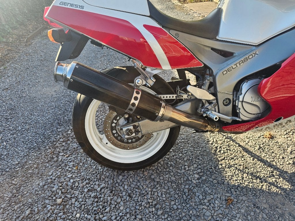 Demper uitlaat carbon yamaha fzr1000 fzr 1000, Ophalen, Gebruikt