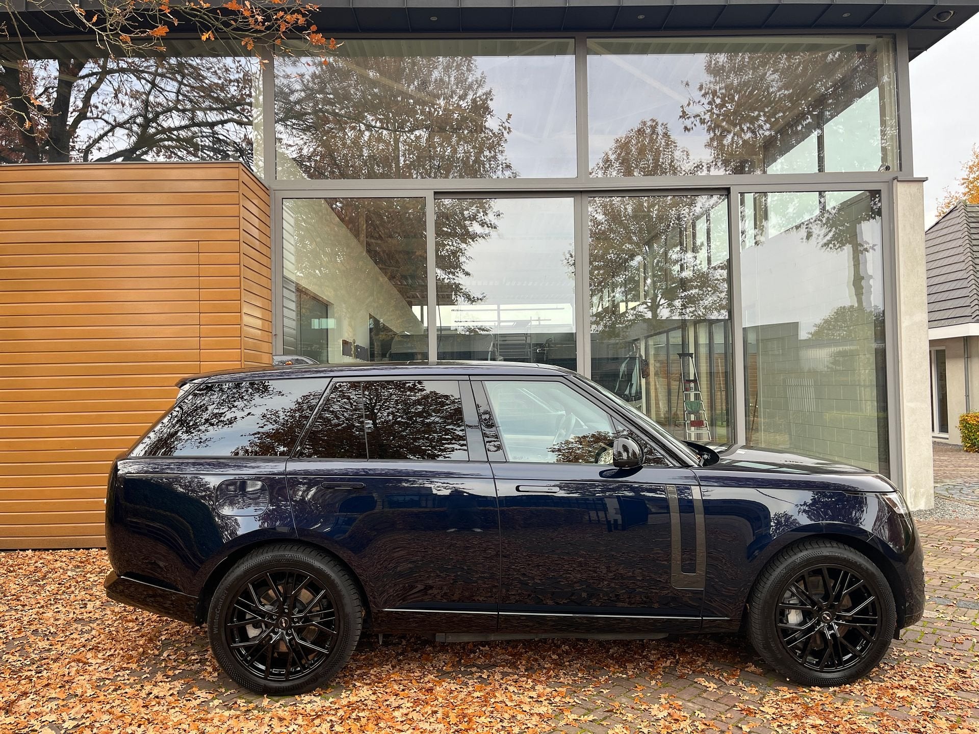 Range Rover P440e 2025 velgen met Continental Winter Contact, Auto-onderdelen, Ophalen, Gebruikt, -, 285 mm