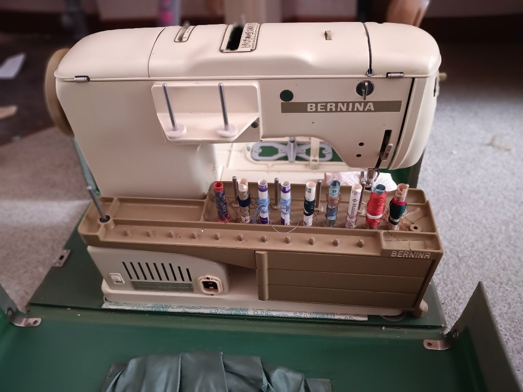 Naaimachine Berina 730, Hobby en Vrije tijd, Ophalen, Gebruikt, Naaimachine, Bernina