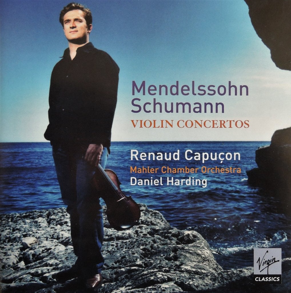Mendelssohn/Schumann - Vioolconcerti - Capuçon/Harding- 2004, Cd's en Dvd's, Zo goed als nieuw, Orkest of Ballet, Mendelssohn