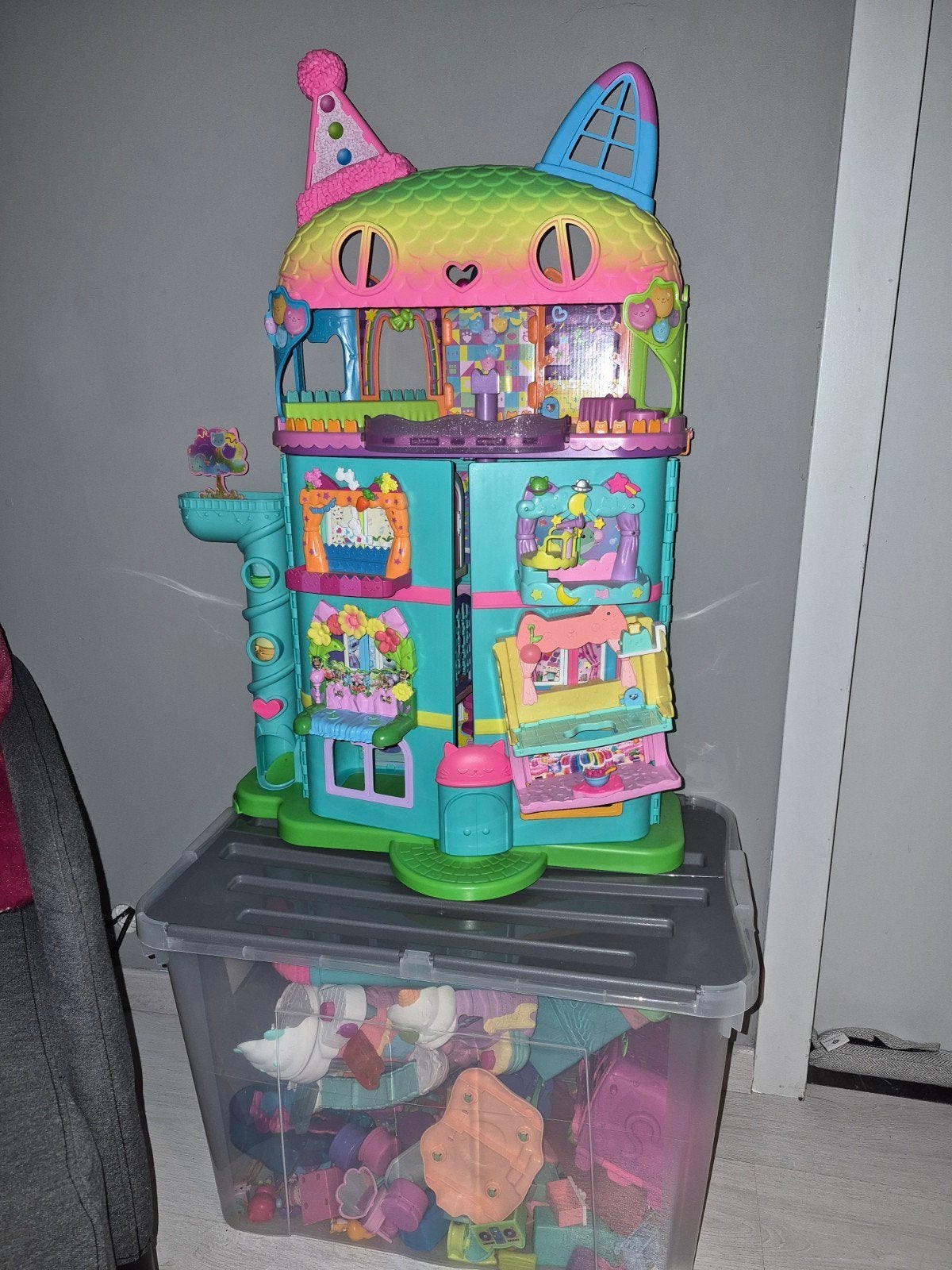 Gaby's Dollhouse poppenhuis speelgoed volledig, Verzamelen, Ophalen